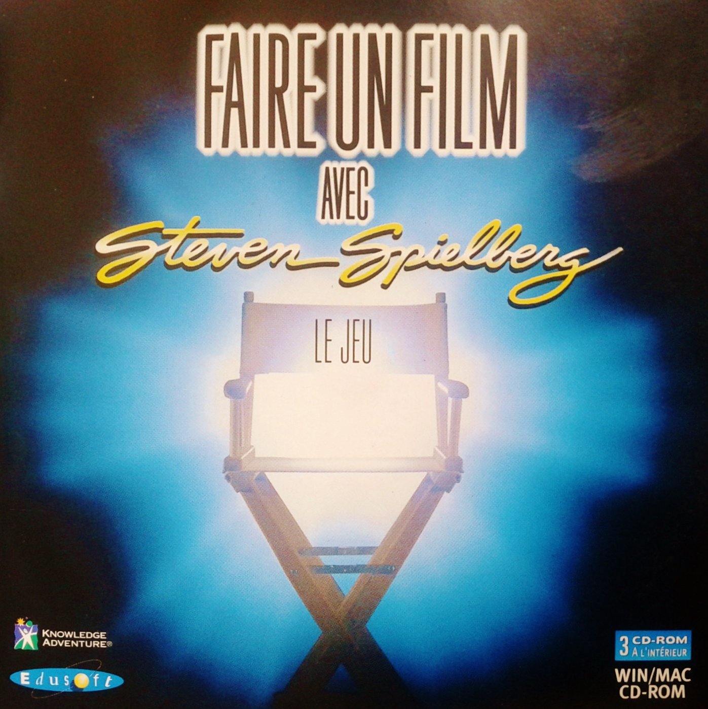 Faire un film avec Steven Spielberg (pc windows 95) game
