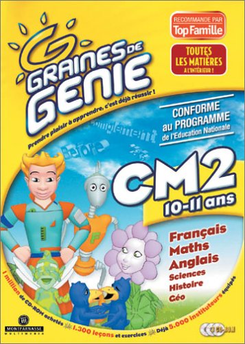 Graine de génie CM2 : Français, math, anglais, sciences, histoire, géo Hobbies & Leisure