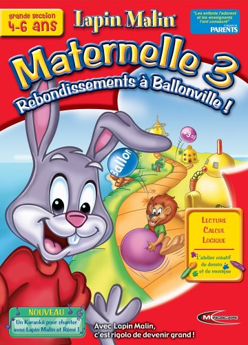 Lapin Malin Maternelle 3 : Rebondissements à Ballonville ! + karaoké de Rémi Other software