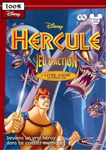 Disney Hercule coffret 2 titres : jeu d'action + livre animé interactif Other software