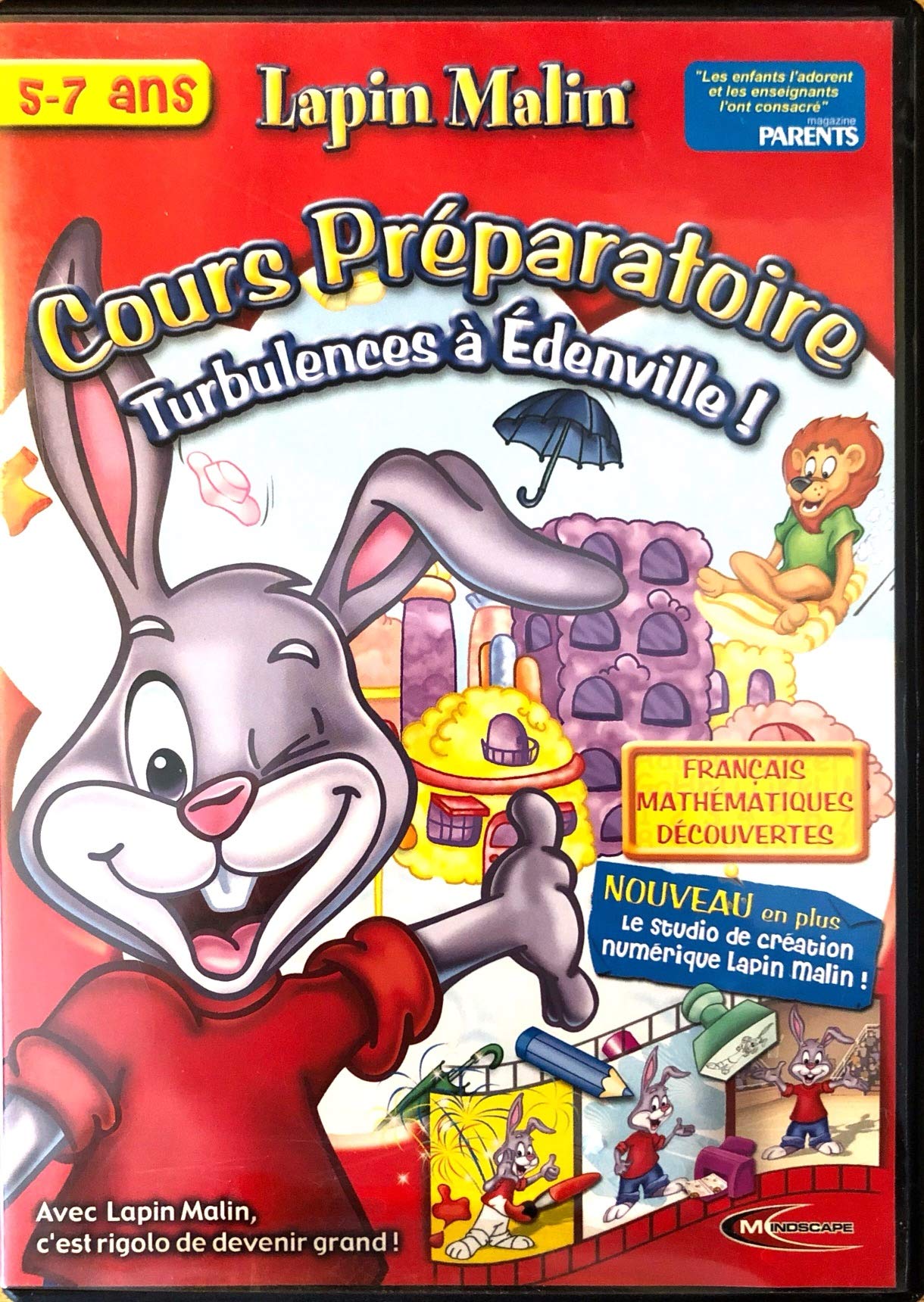 Lapin Malin Cours Préparatoire CP 5-7 ans Turbulences à Edenville + Le studio de création numérique software