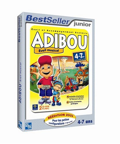 Adibou - éveil musical 2006 : maternelle et CP (4-7 ans) Web & Graphic Design