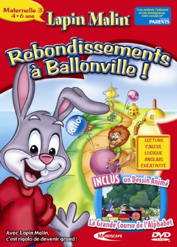 Lapin Malin maternelle 3 (4/6 ans grande section) rebondissements à Ballonville software