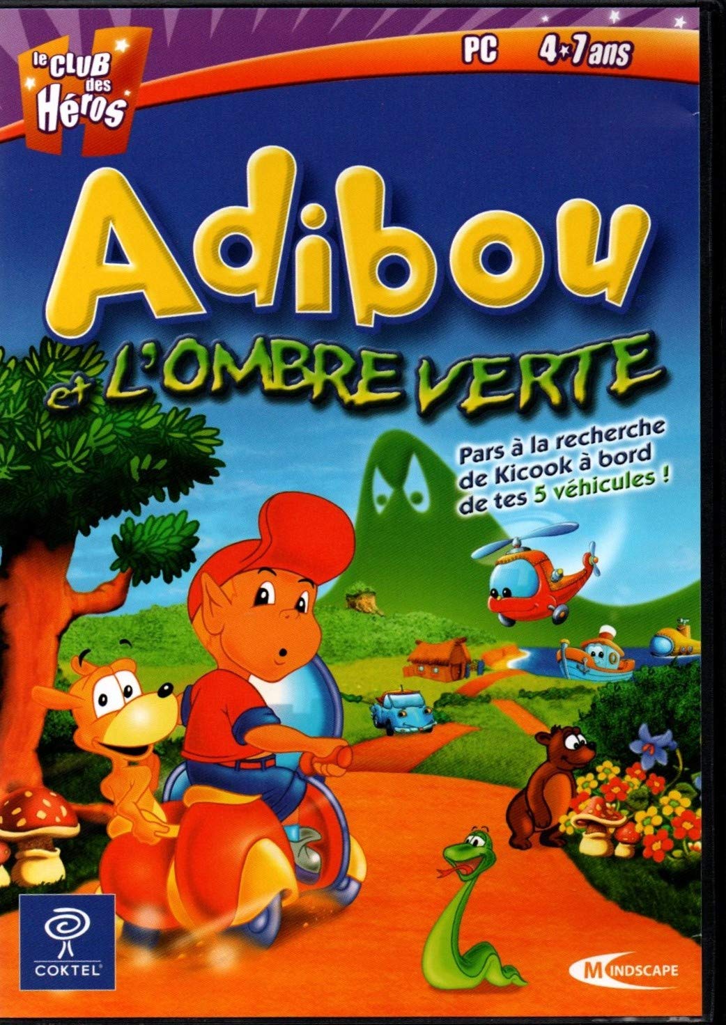 Adibou et l'Ombre Verte - 4-7 ans - Le club des héros software
