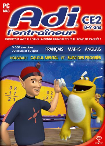 Adi l'entraineur CE2 2007 : mathematiques, français, anglais Other software