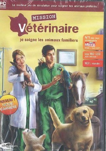 Mission Vétérinaire - Je Soigne Les Animaux Familiers - PC/MAC - Neuf software