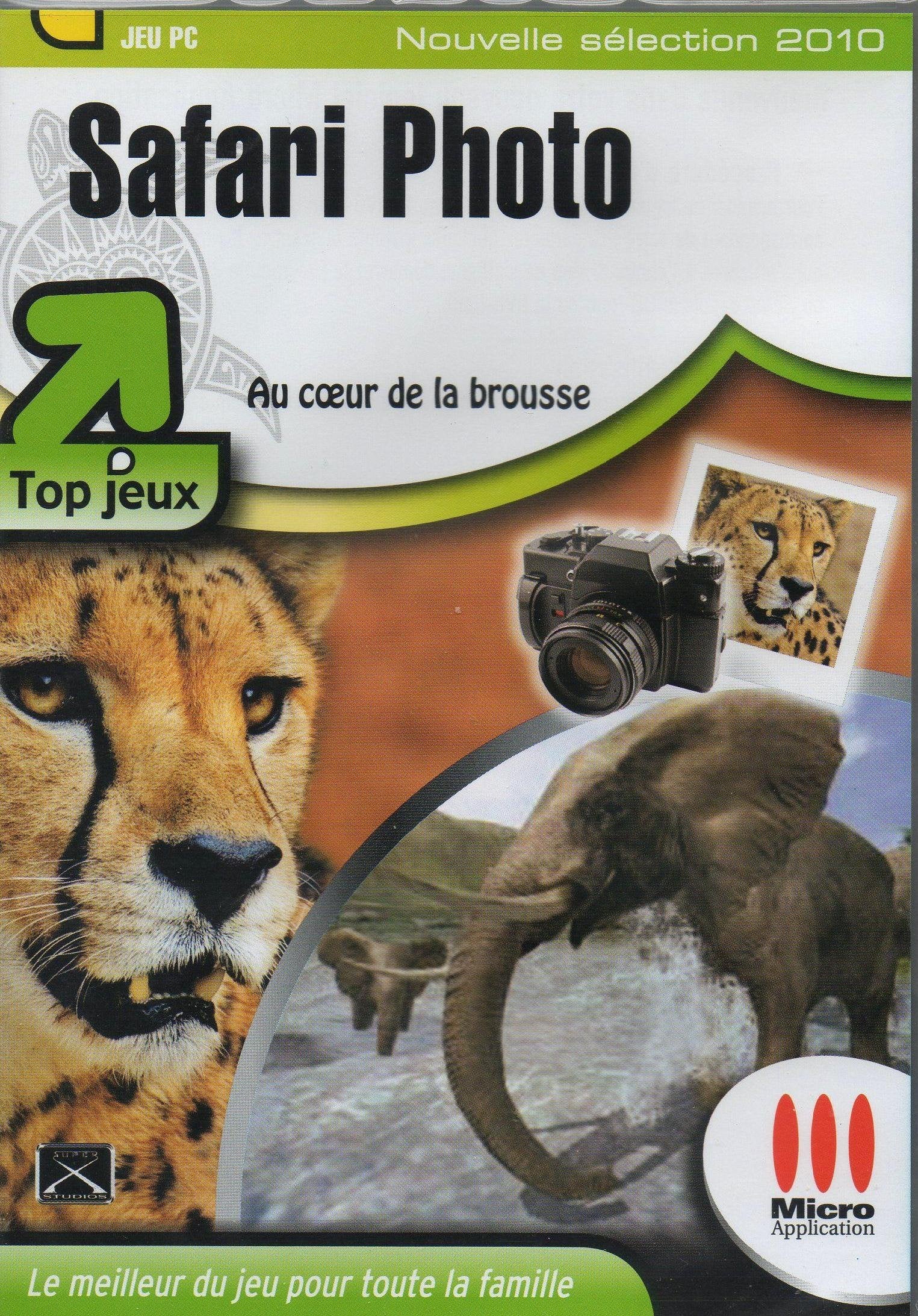 SAFARI PHOTO - AU COEUR DE LA BROUSSE - windows XP / VISTA / 7 game