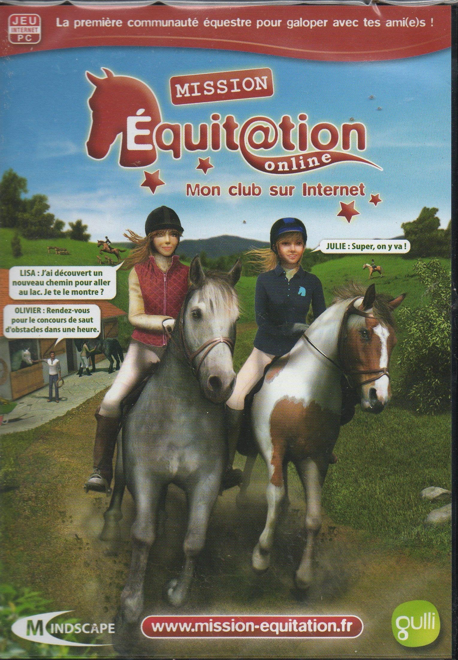 Mission Equitation Online - mon club sur internet - windows XP ET VISTA game
