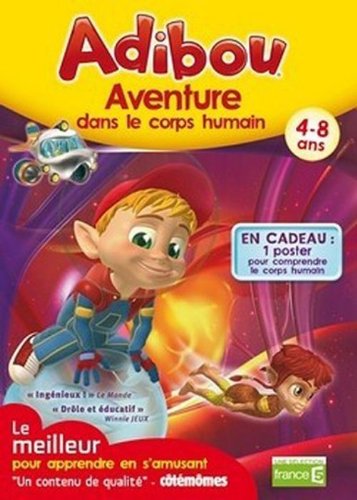 Coffret Adibou Corps Humain (jeu + poster) 2010/2011 (DVD seul) game