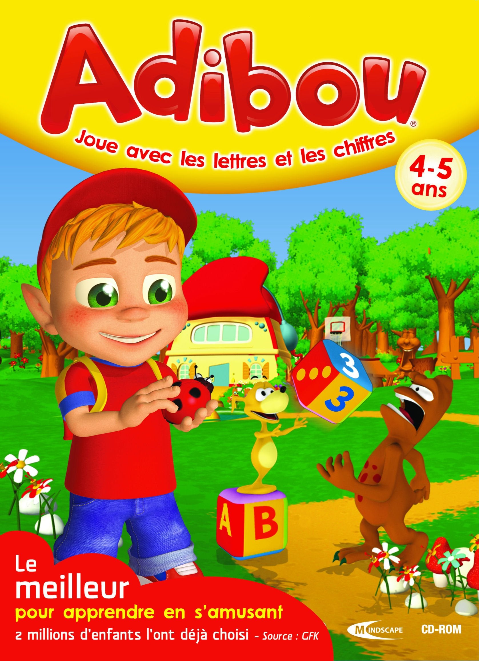 Adibou joue avec les lettres et les chiffres 4-5 ans 2010/2011 (DVD seul) Other software