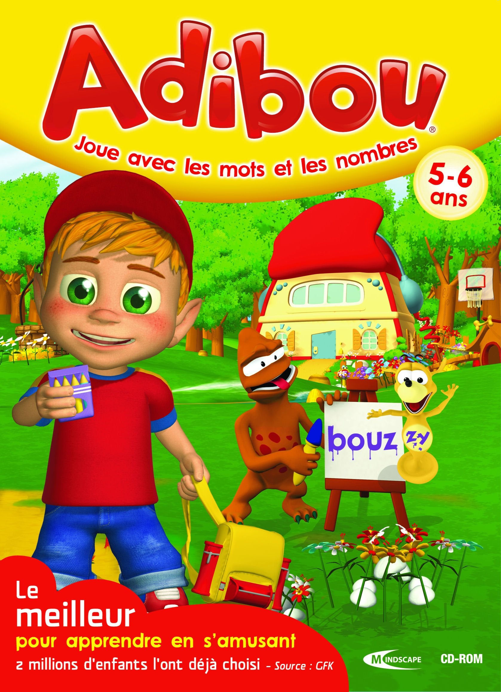 Adibou joue avec les mots et les nombres 5-6 ans 2010/2011 (DVD seul) Other software