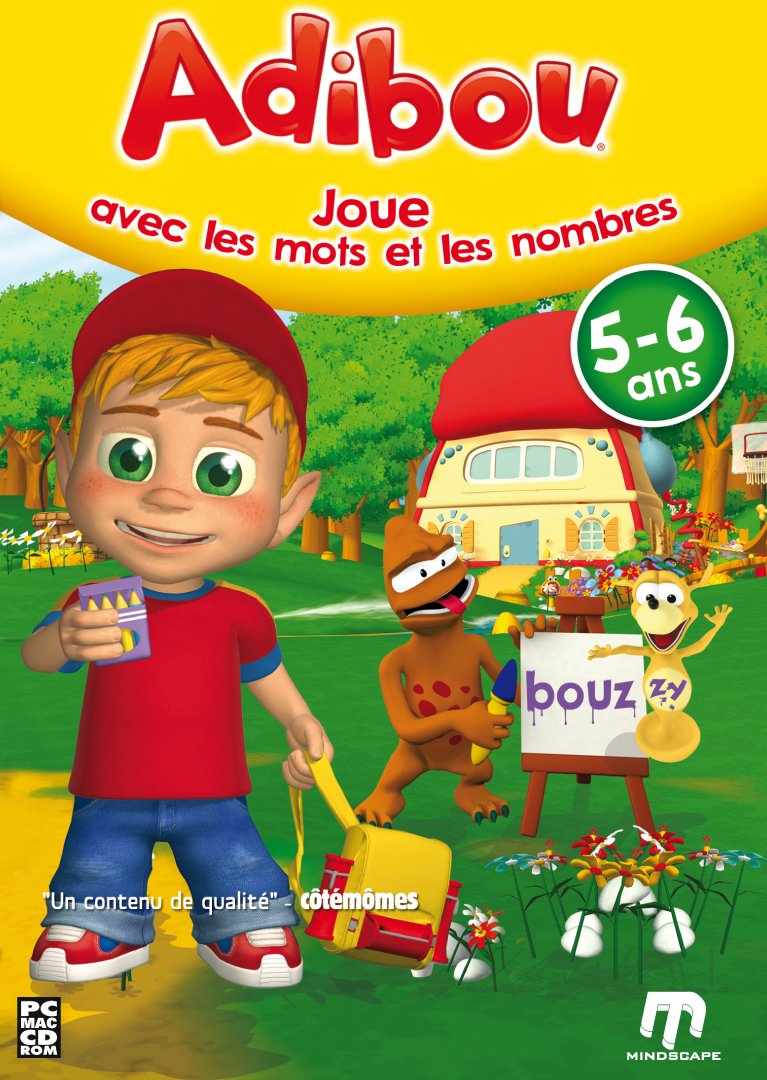 Adibou joue avec les mots et les nombres 5-6 ans 2011/2012 software
