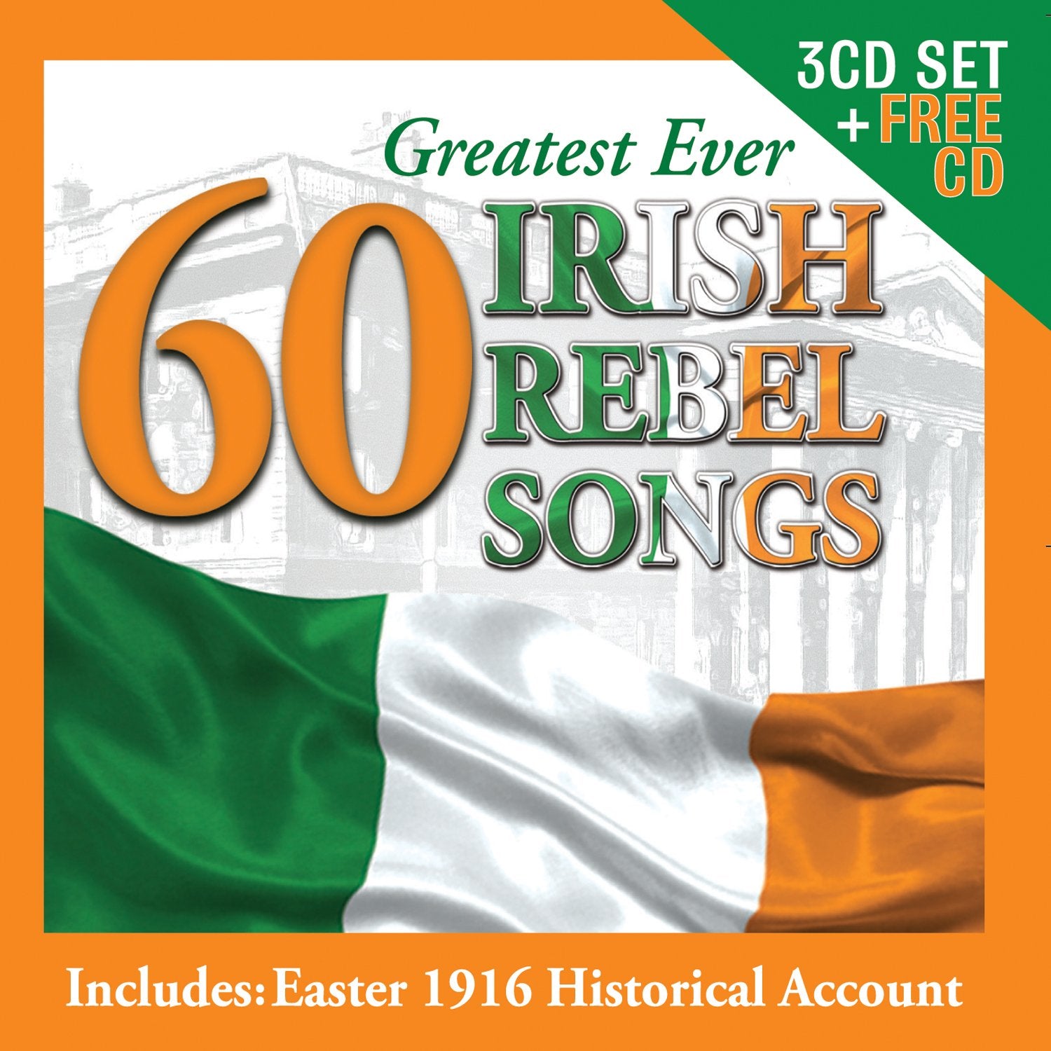 60 Greatest Ever Irish Rebel Songs cd