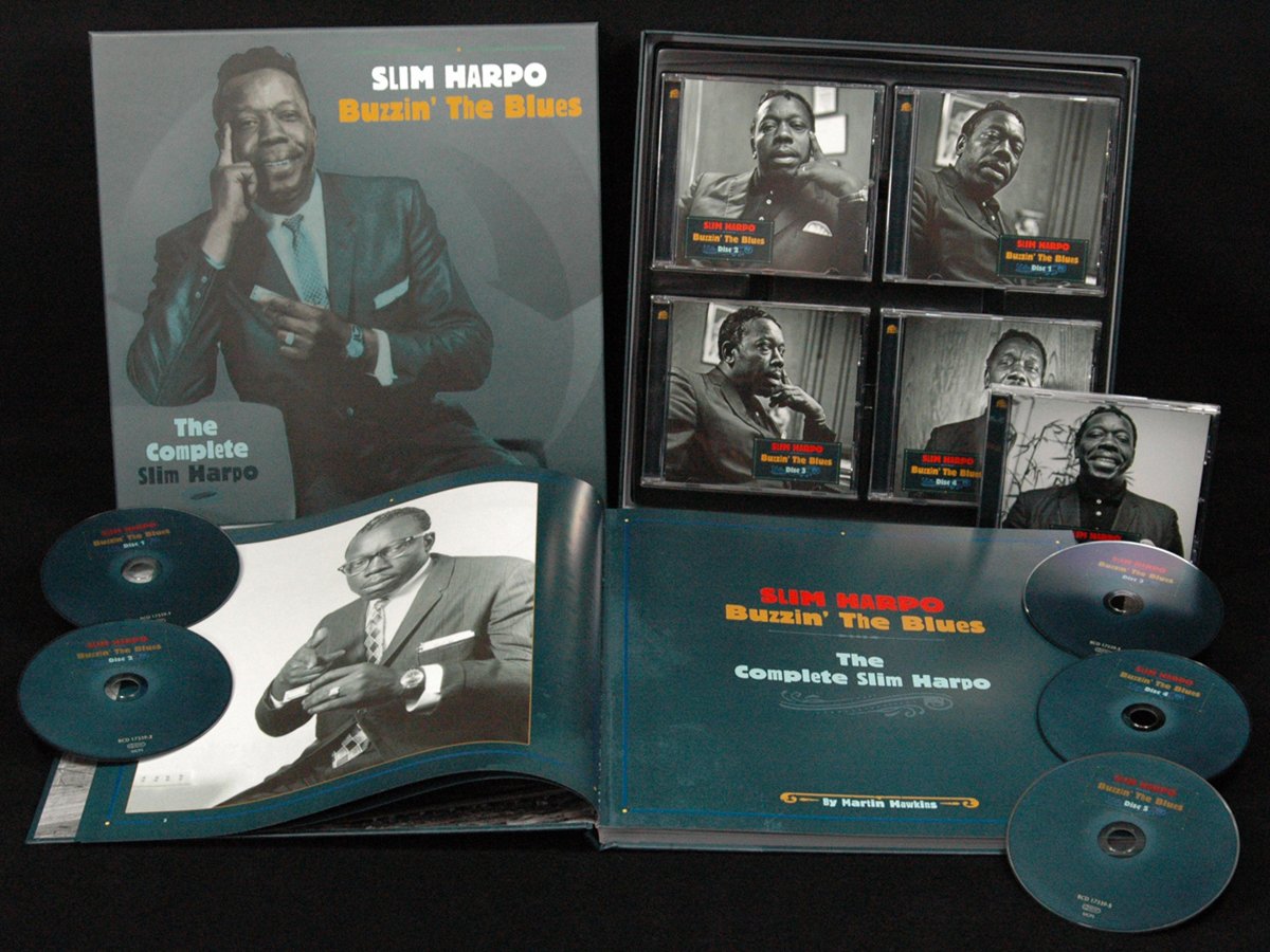 Buzzin' The Blues - The Complete Slim Harpo Box Blues