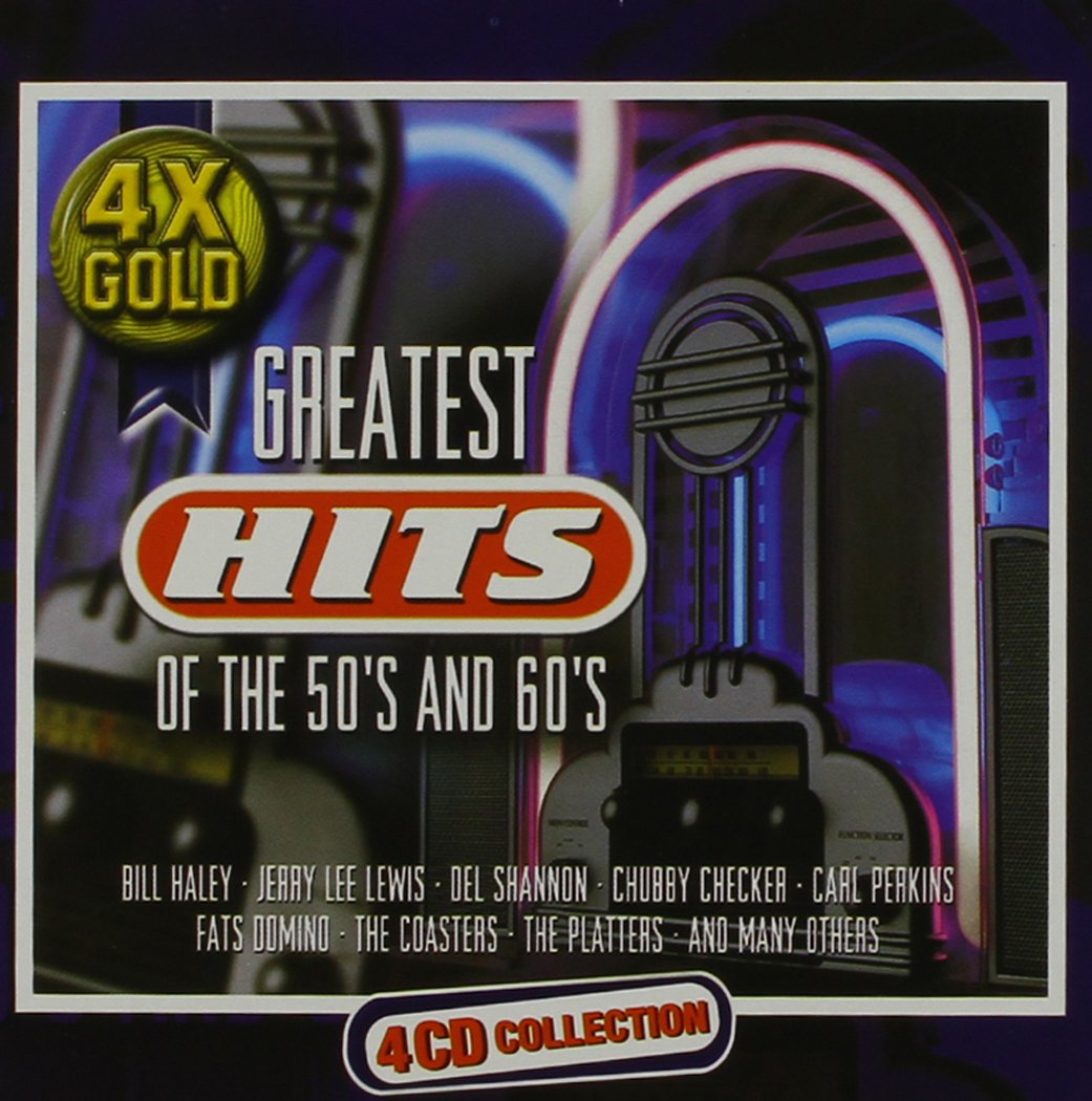 Greatest Hits of the 50's and 60's-4 CD Pop