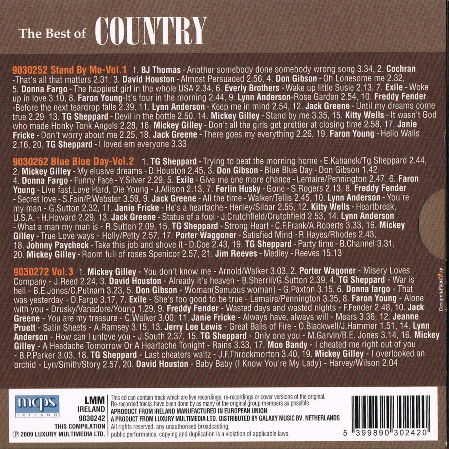 Best of Country Country & Folk