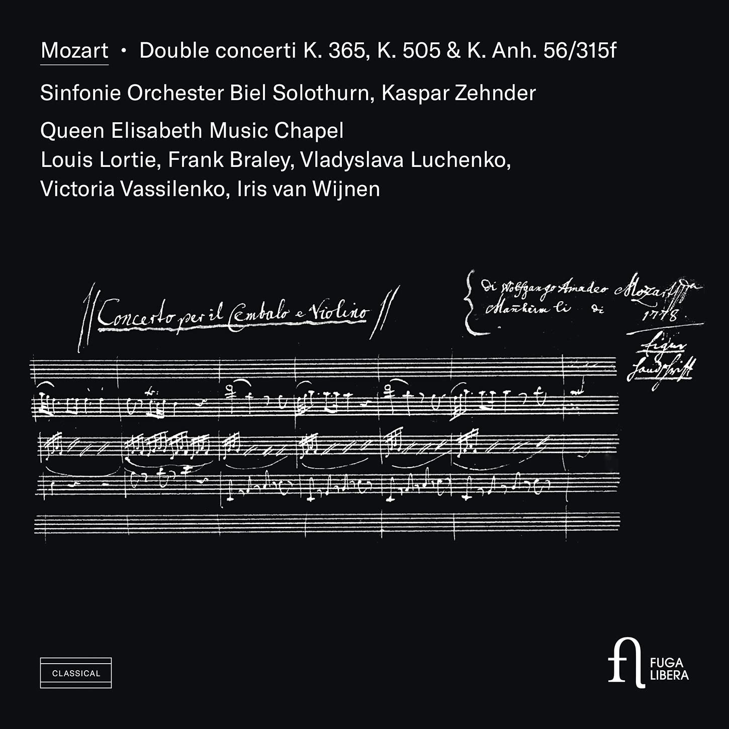 Mozart: Doppelkonzerte KV 365 & KV 505/KV Anh.56/315f Classical