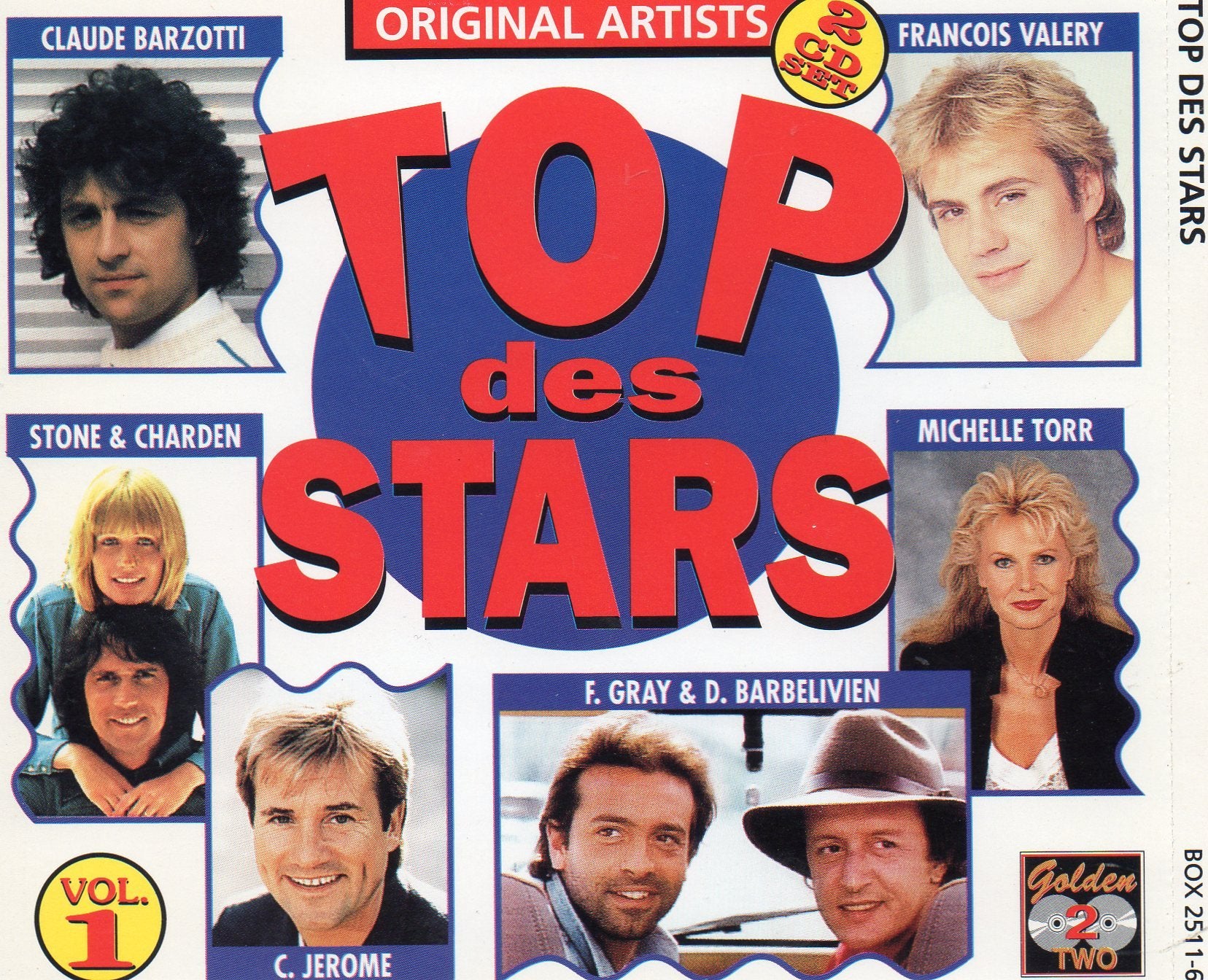 TOP DES STARS Vol.1- 2 CD Music