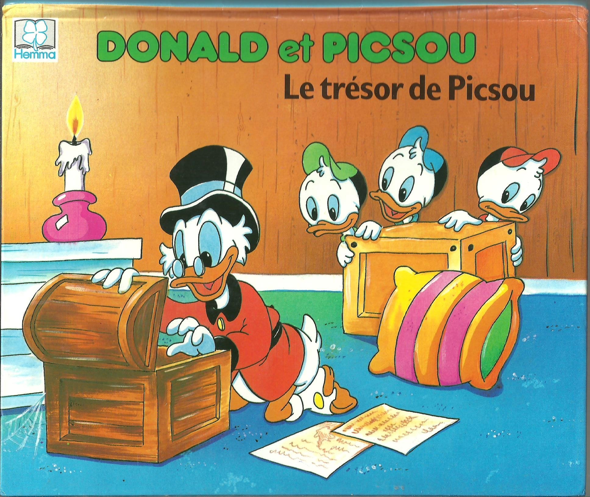 Donald et Picsou, le trésor de Picsou - Livre en relief de Disney book