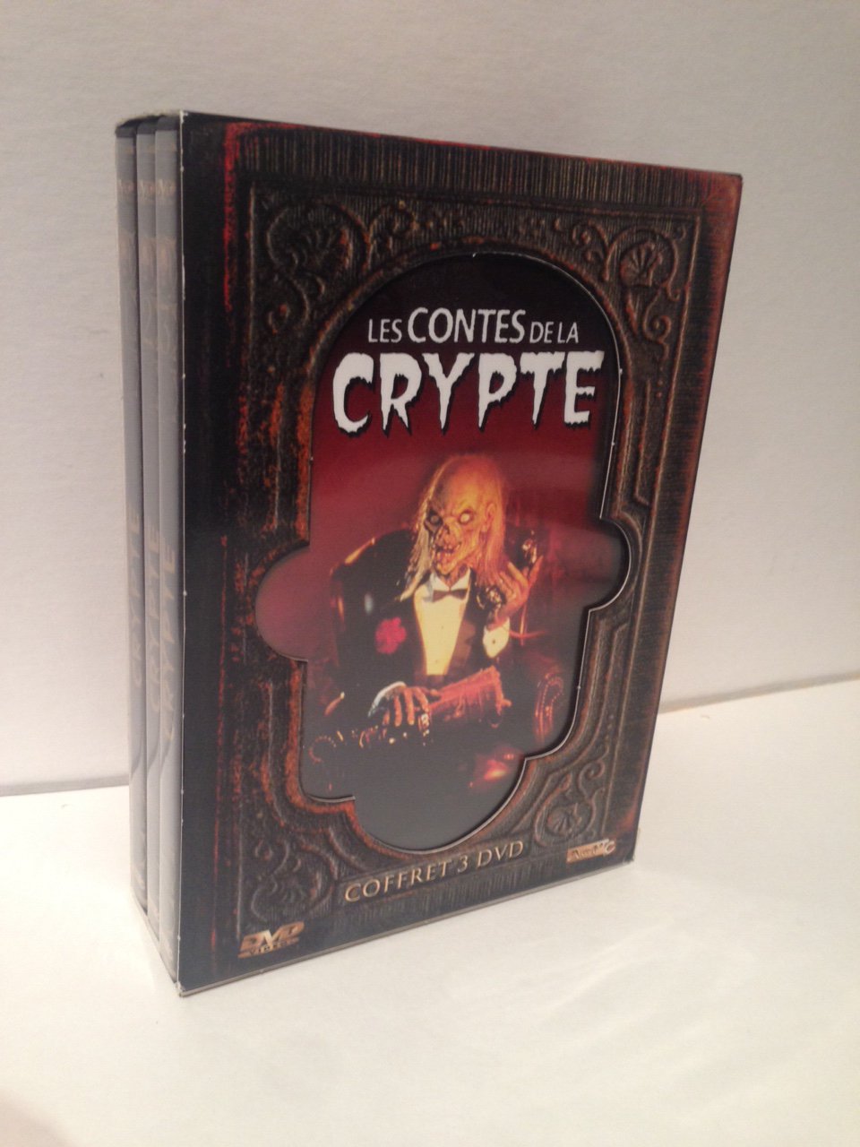 Les contes de la crypte (1991-1992, TALES FROM THE CRYPT) Vol. I & II, 6-Disc, 2-"Coffret" (Casket) Boxed Sets, PAL REGION 2 FRENCH-RELEASE DVDs (Requires a Code Free DVD Player to play)!!! Films