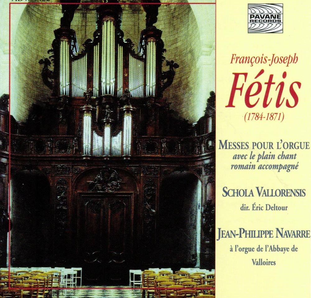 Francois-Joseph Fétis - Messes pour l'orgue cd