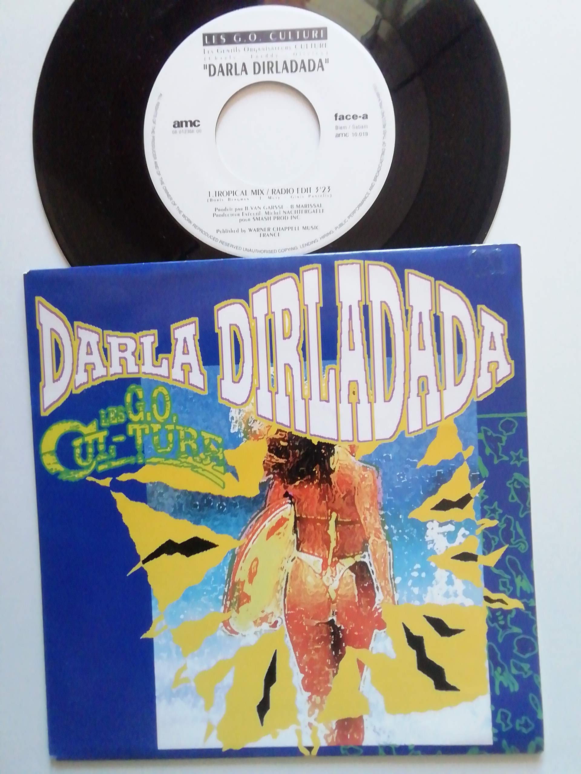 "DARLA DIRLADADA" FACE A : Tropical Mix/Radio Edit. FACE B : Powe A Wanda. cd
