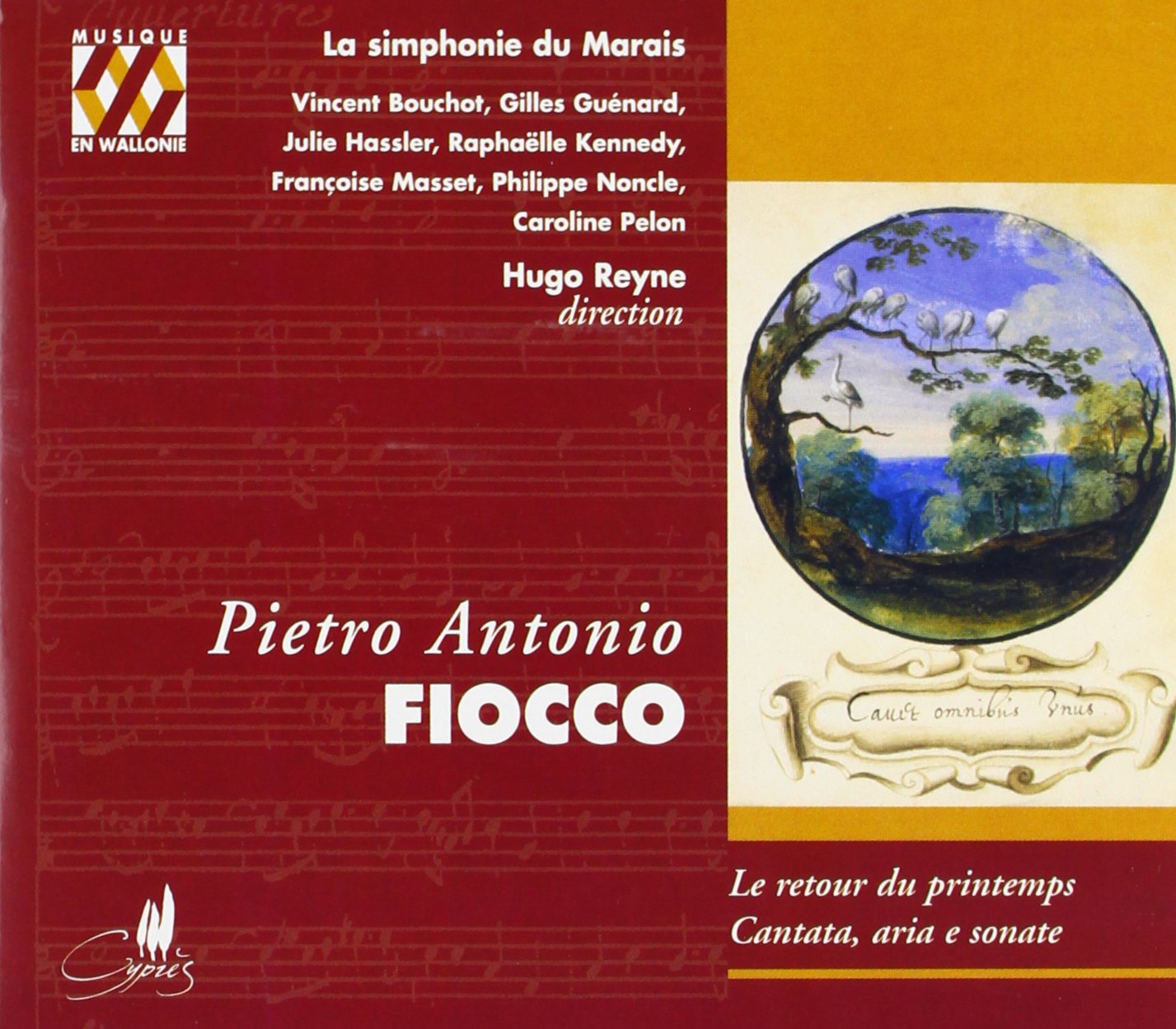 Musique en Wallonie - Pierre-Antonie Fiocco (Le retour du printemps) Classical