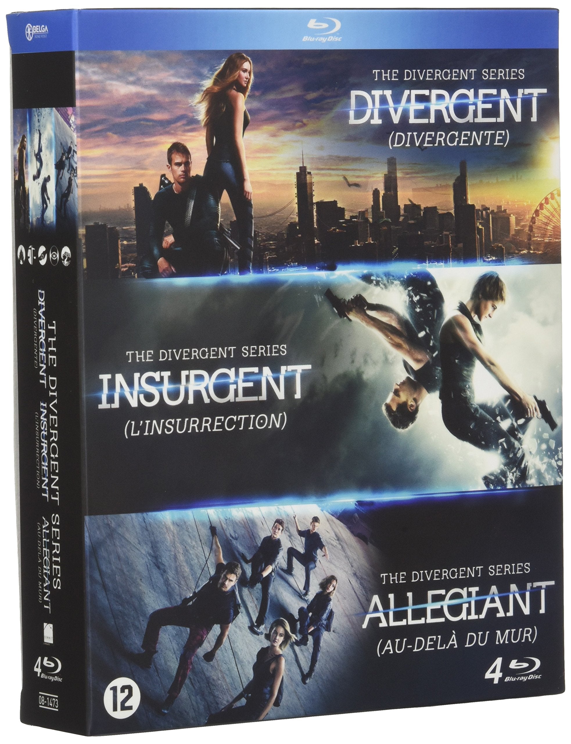 Divergente - L Insurrection - Au Dela du Mur- Coffret Films