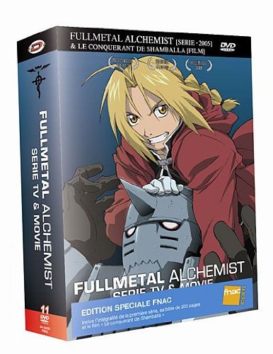 Fullmetal Alchemist - Intégrale 1re série avec film et livret 200p Films
