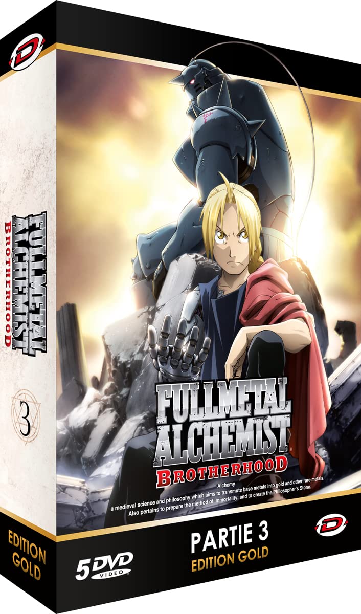 Fullmetal Alchemist : Brotherhood - Partie 3 - Edition Gold (5 DVD) Box sets