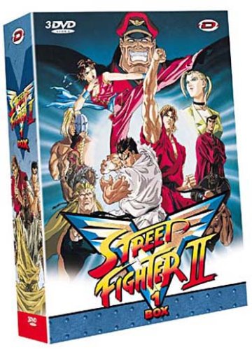 Street Fighter II-V-La série intégrale Non censurée : Box 1/2 dvd