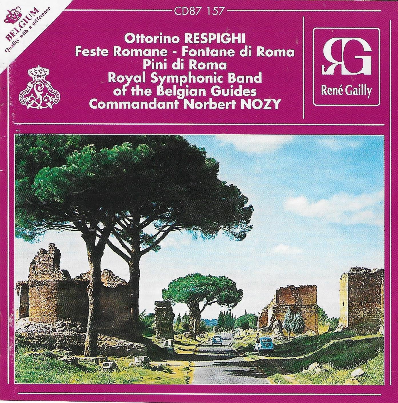 Feste Romane-Les Fontaines Pins De Rome cd