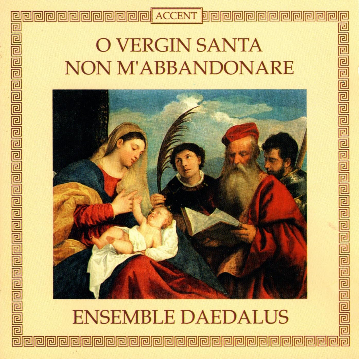 O vergin santa non m'abbandonare (Venezianische und florentinische Laudi des 15. / 16.Jahrhunderts) Classical