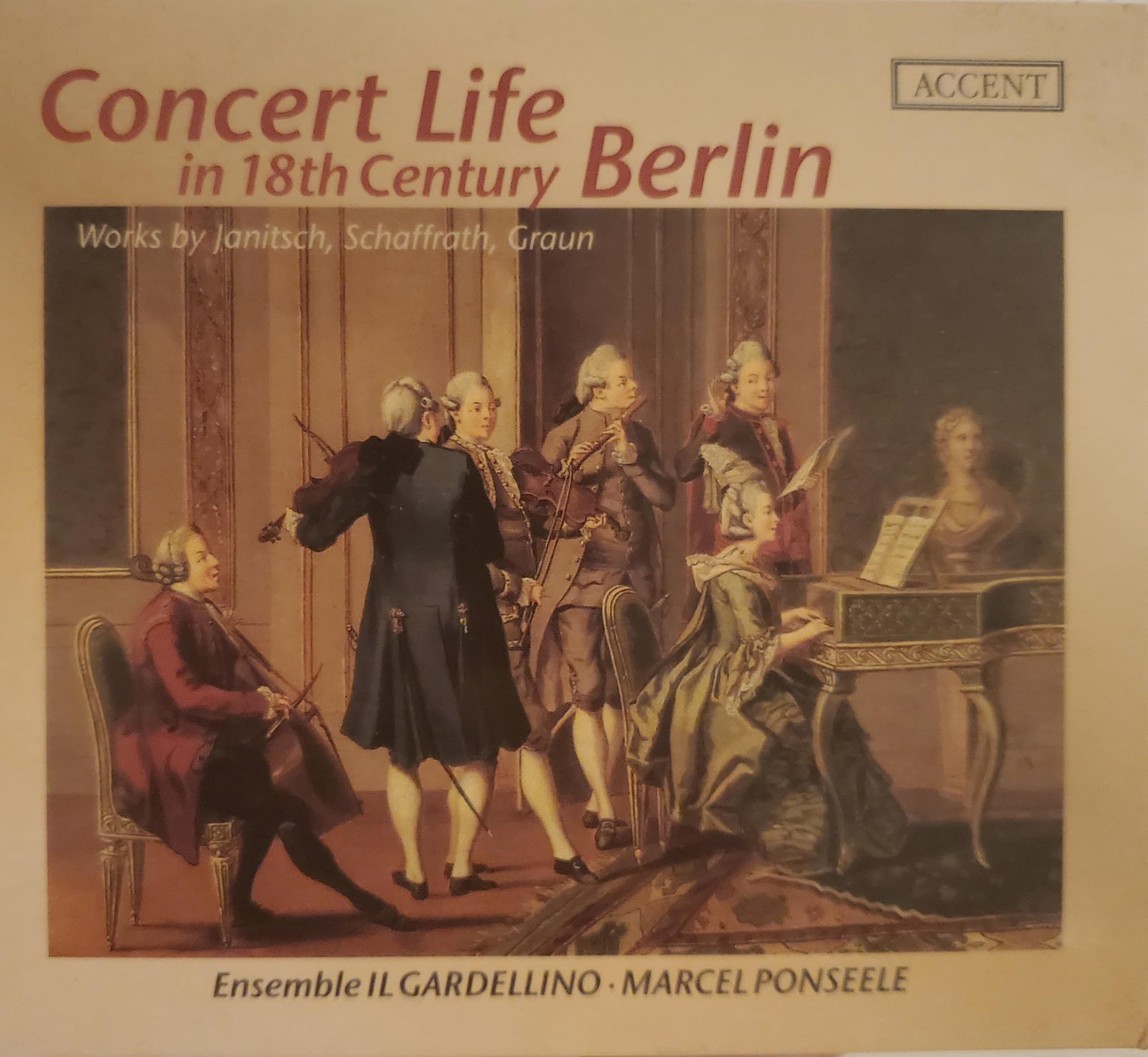 Concert Life In 18th Century Berlin (Ponseele) cd