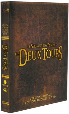 Le Seigneur des Anneaux LES DEUX TOURS Edition Collector 4 DVD Films