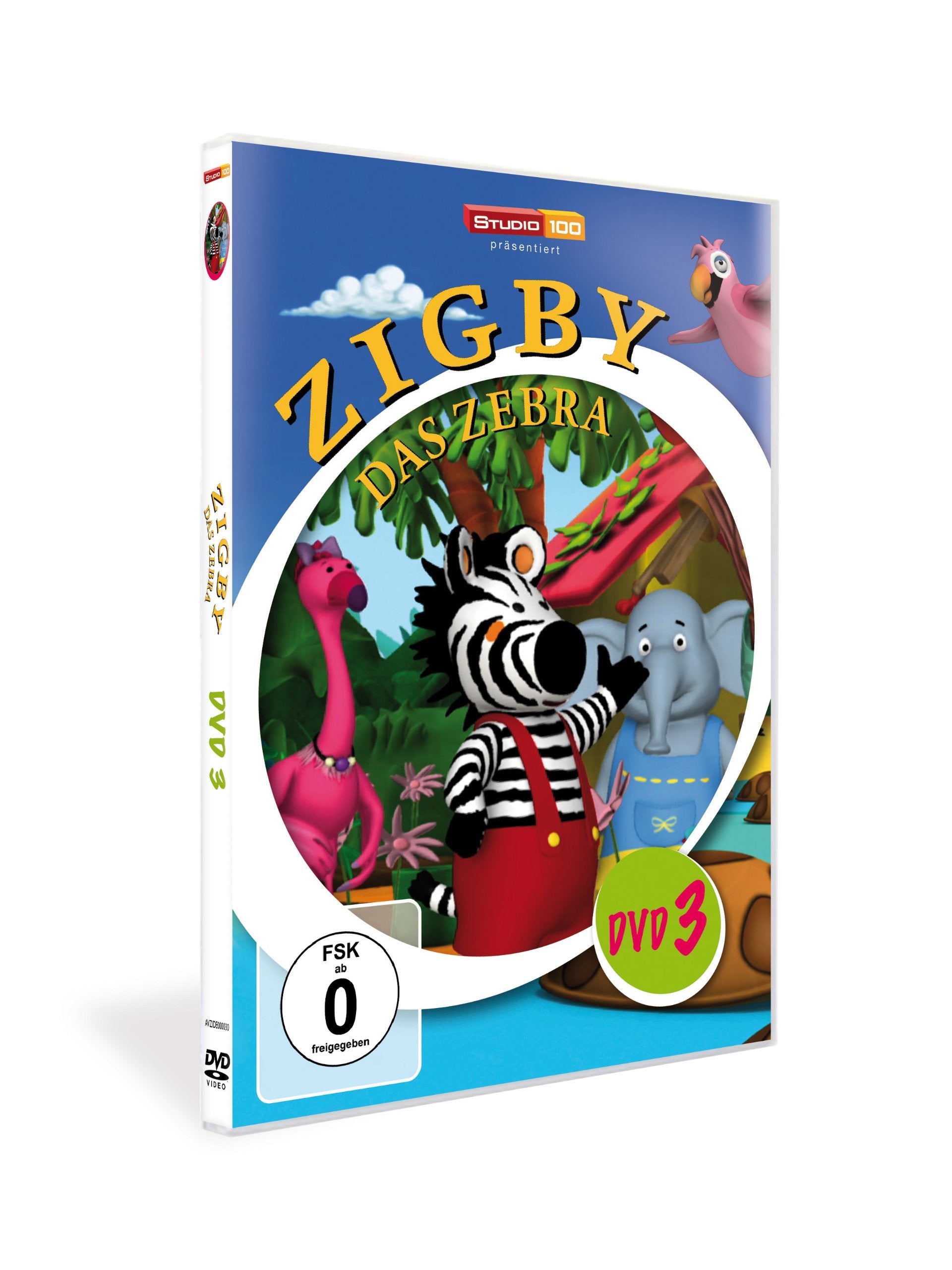 Zigby, das Zebra 3 Box sets
