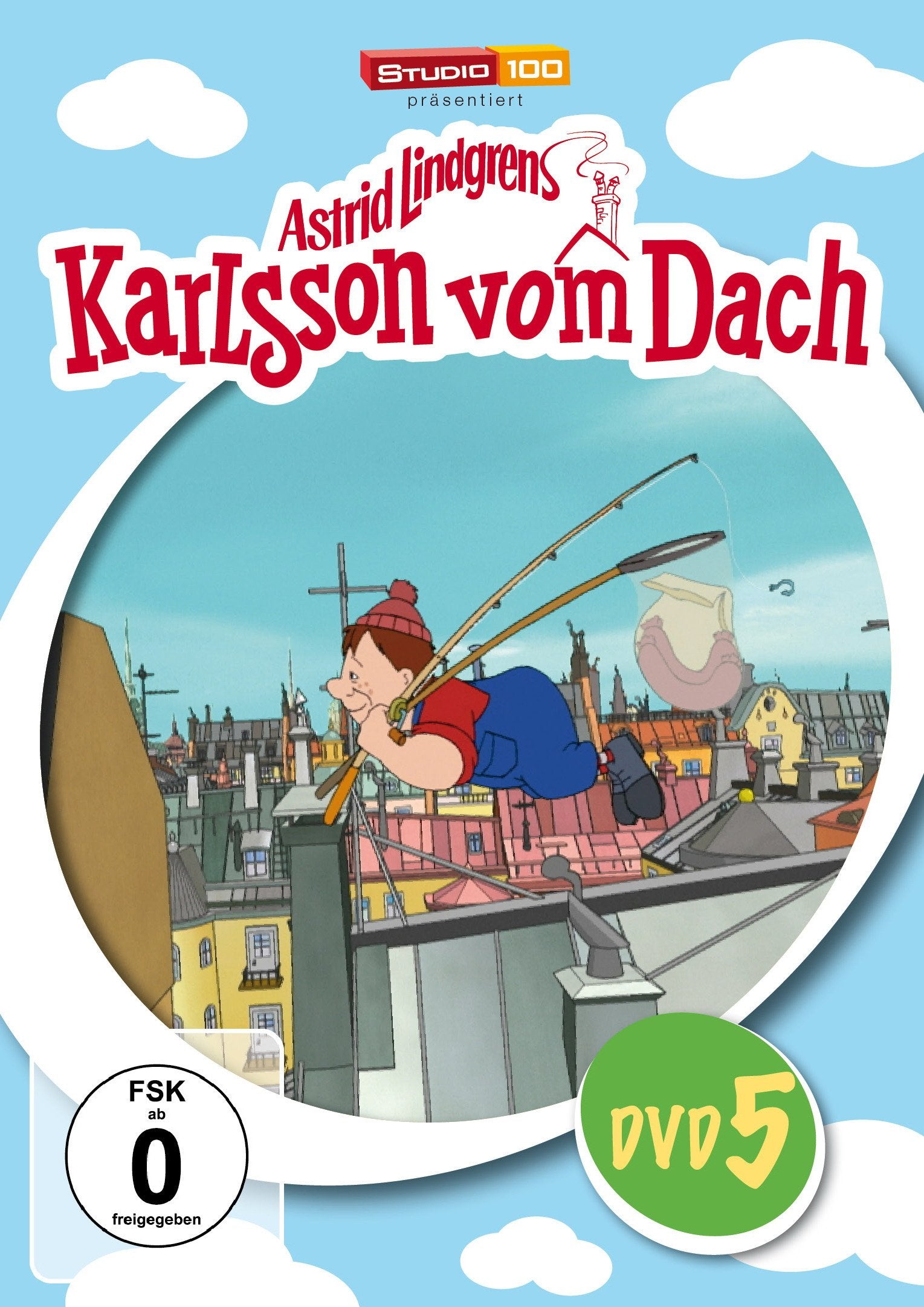 Astrid Lindgrens Karlsson vom Dach - DVD 5 Box sets
