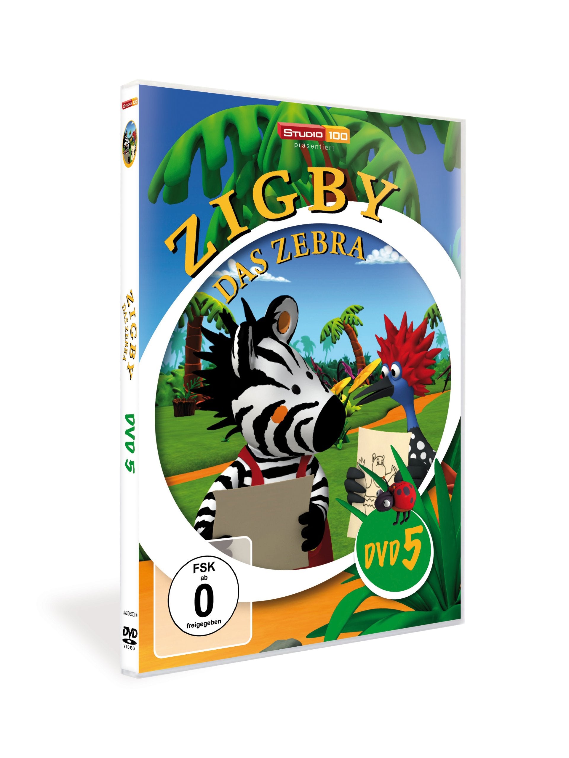 Zigby, das Zebra 5 Box sets