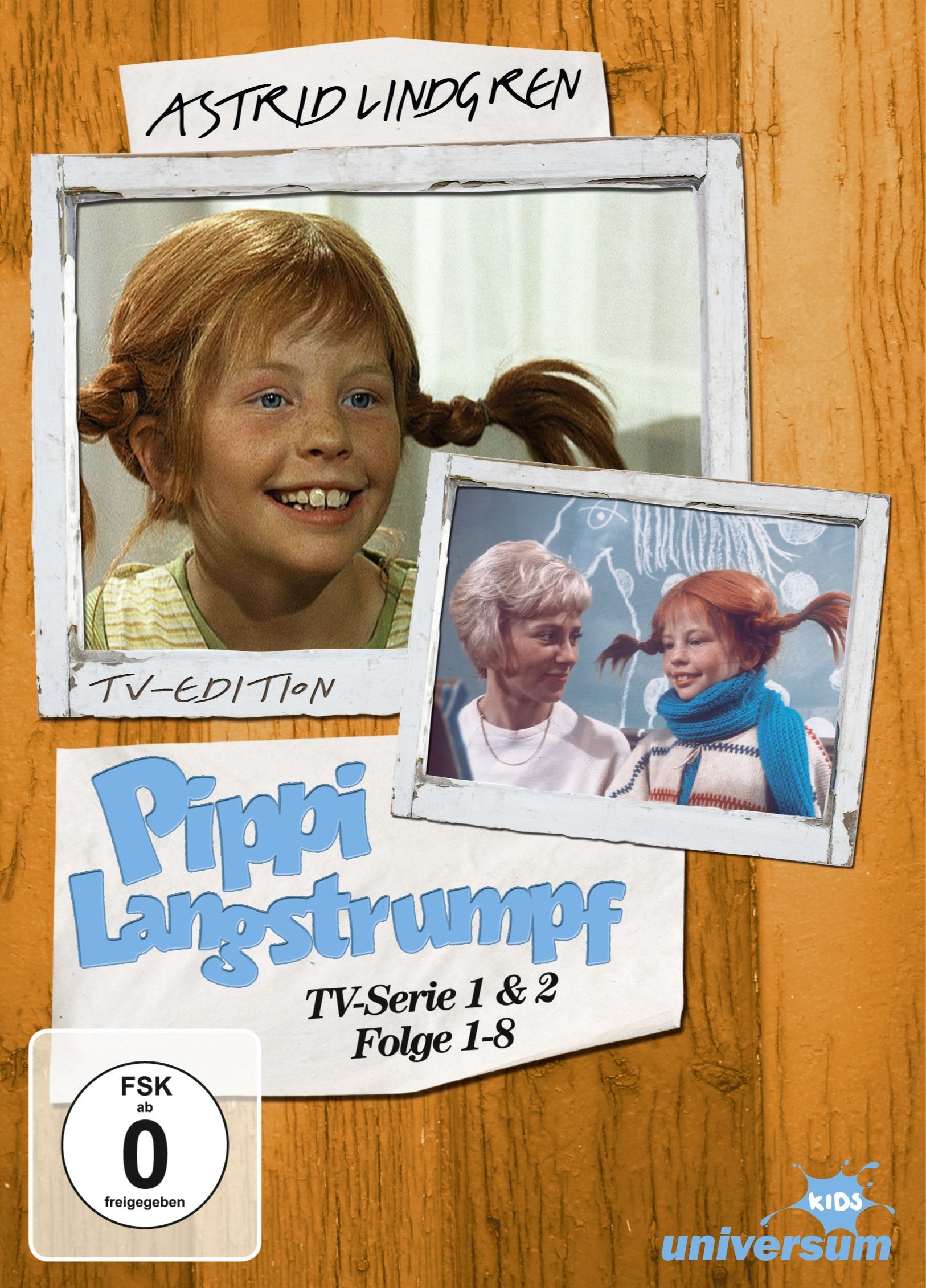Astrid Lindgren: Pippi Langstrumpf - TV-Serie 1&2, Folge 01-08 (TV-Edition, 2 Discs) Box sets