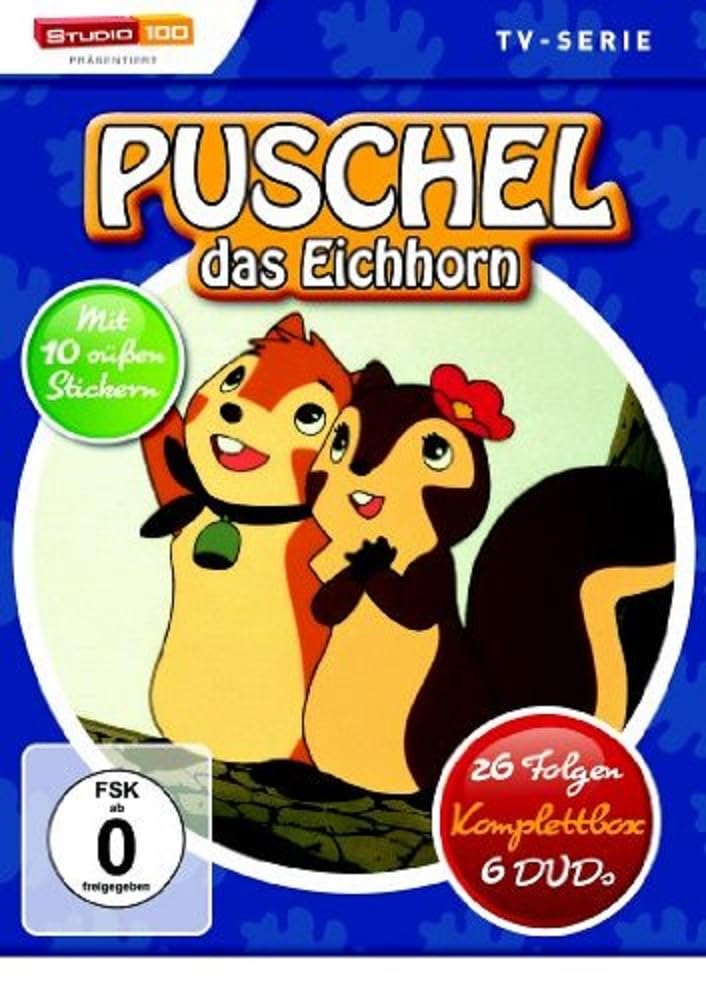 Puschel, das Eichhorn Komplettbox Box sets