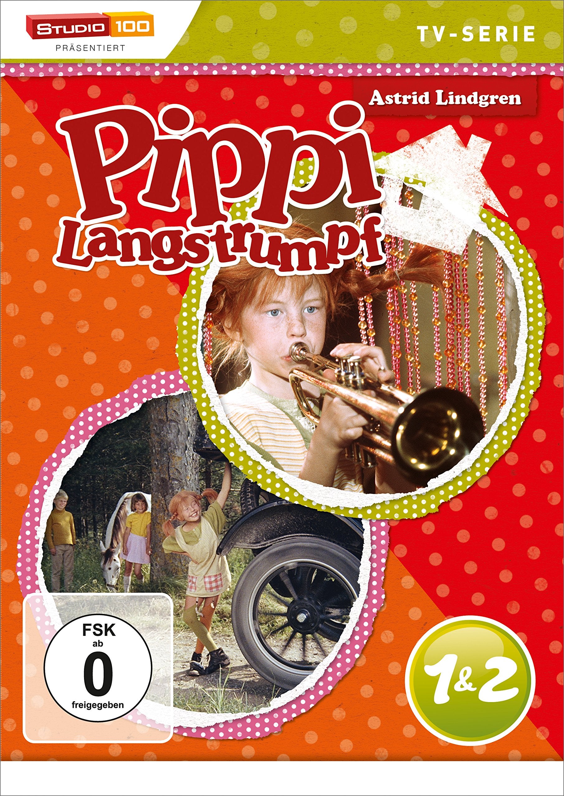 Pippi Langstrumpf  1 und 2 TV-Serie. DVD Box sets