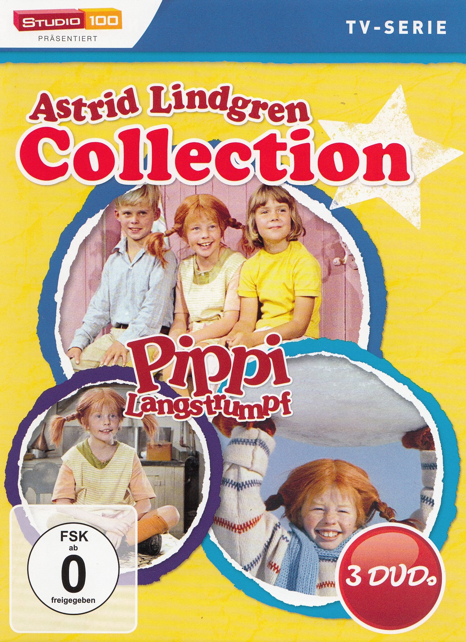 Astrid Lindgren Collection : Pippi Langstrumpf (3DVD Box) Films