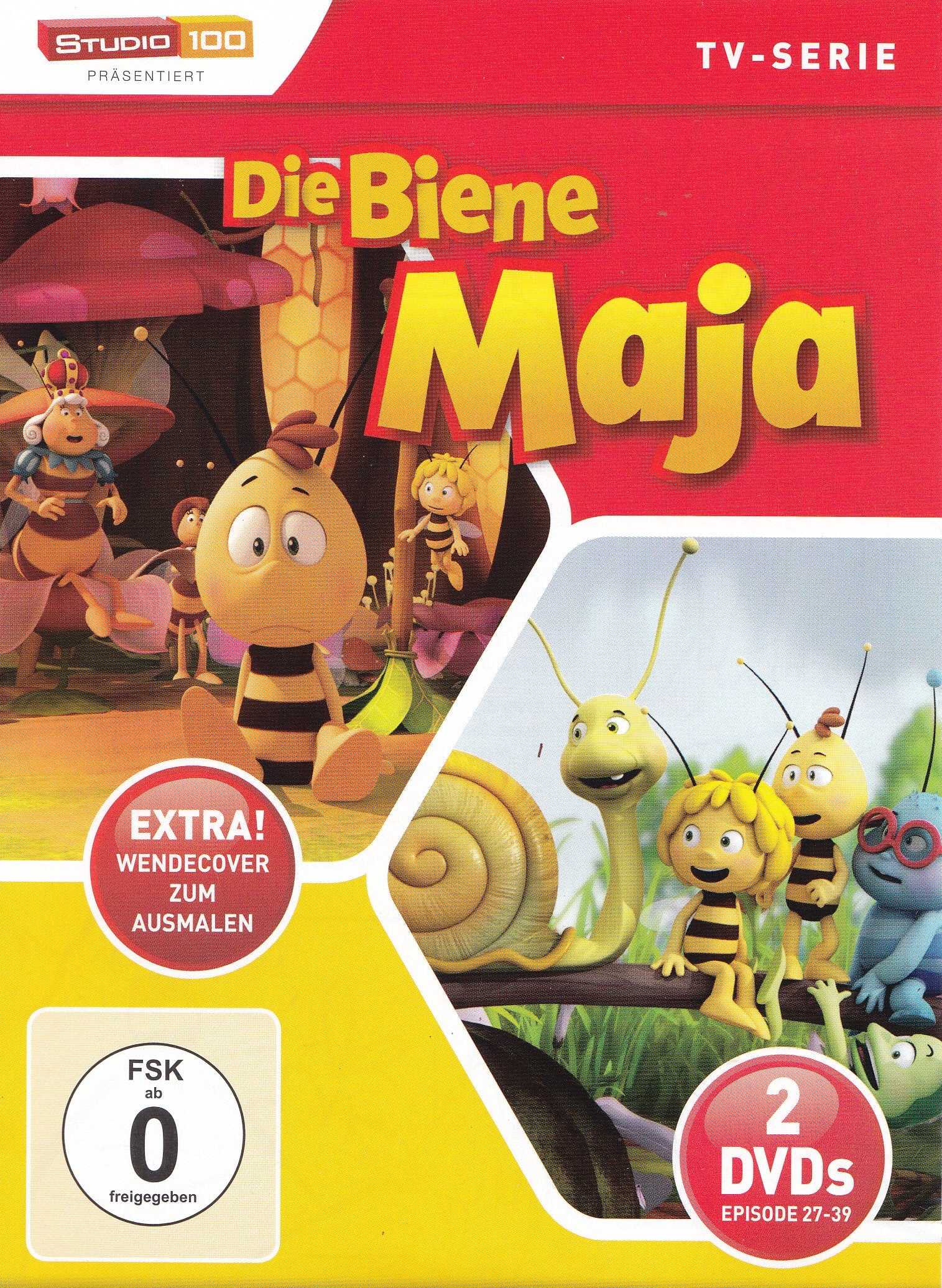 Die Biene Maja - Episoden 27-39 - Titelsong Helene Fischer - 2DVD Movies