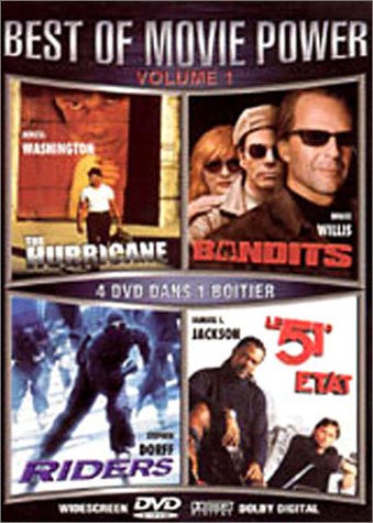 Hurricane Carter / Bandits / Riders / Le 51ème Etat - Coffret 4 DVD Movies