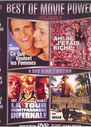 Ce que veulent les femmes / Ah ! Si j'étais riche / La Tour Montparnasse infernale / Crocodile Dundee 3 - Coffret 4 DVD Movies