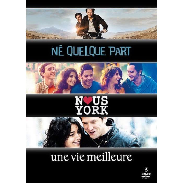 Coffret né quelque part ; nous york ; une vie meilleure Films