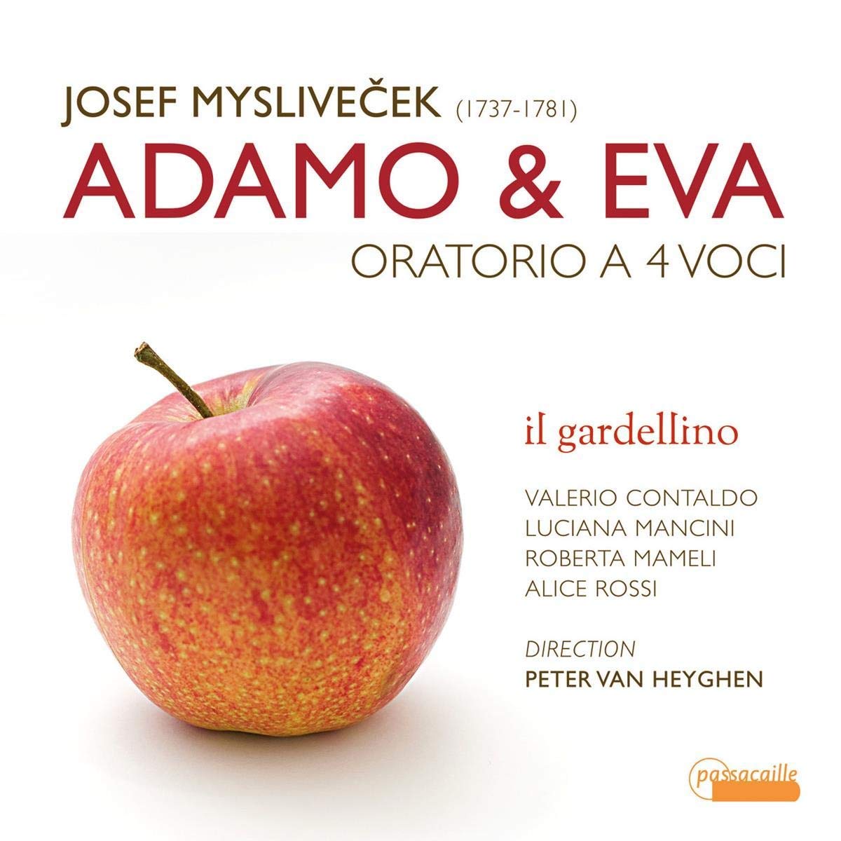 Myslivecek: Adamo & Eva - Oratorium für 4 Stimmen (1771) Classical