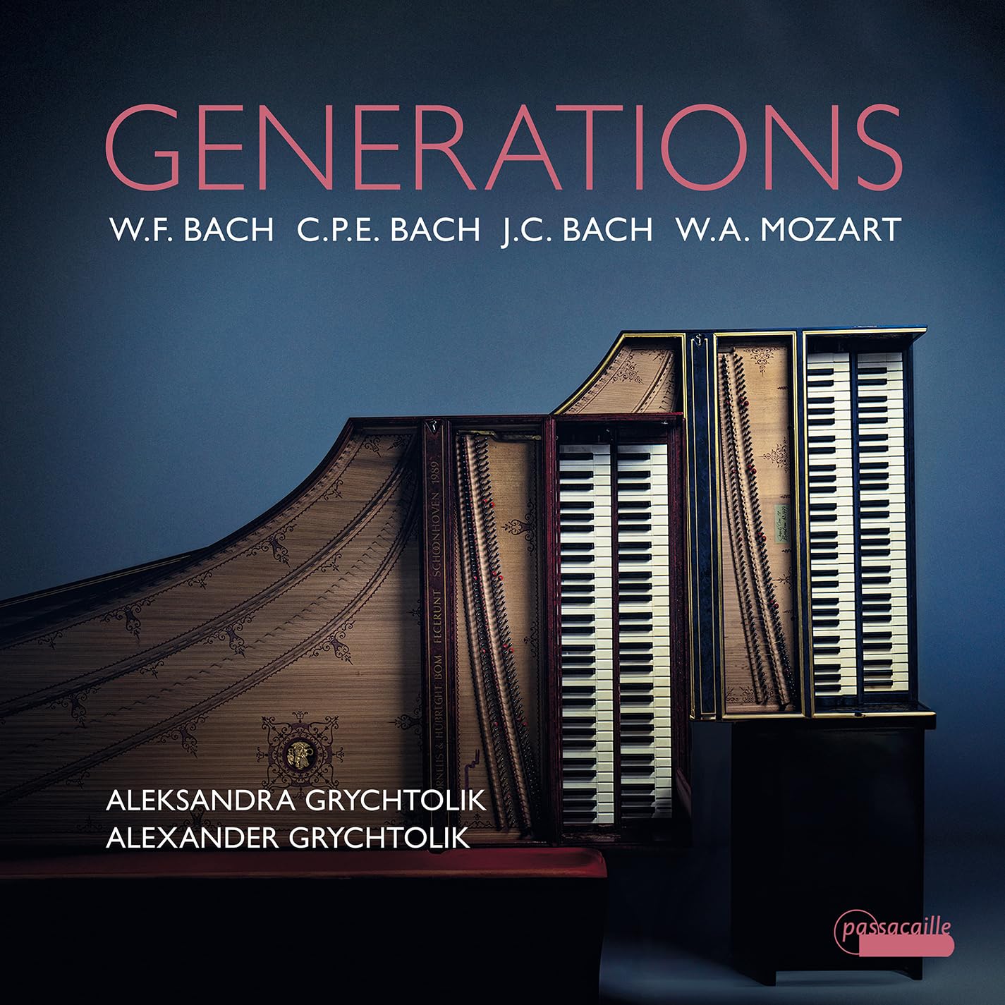 Generations: From Bach to Mozart - Works for two Harpsichords Classical