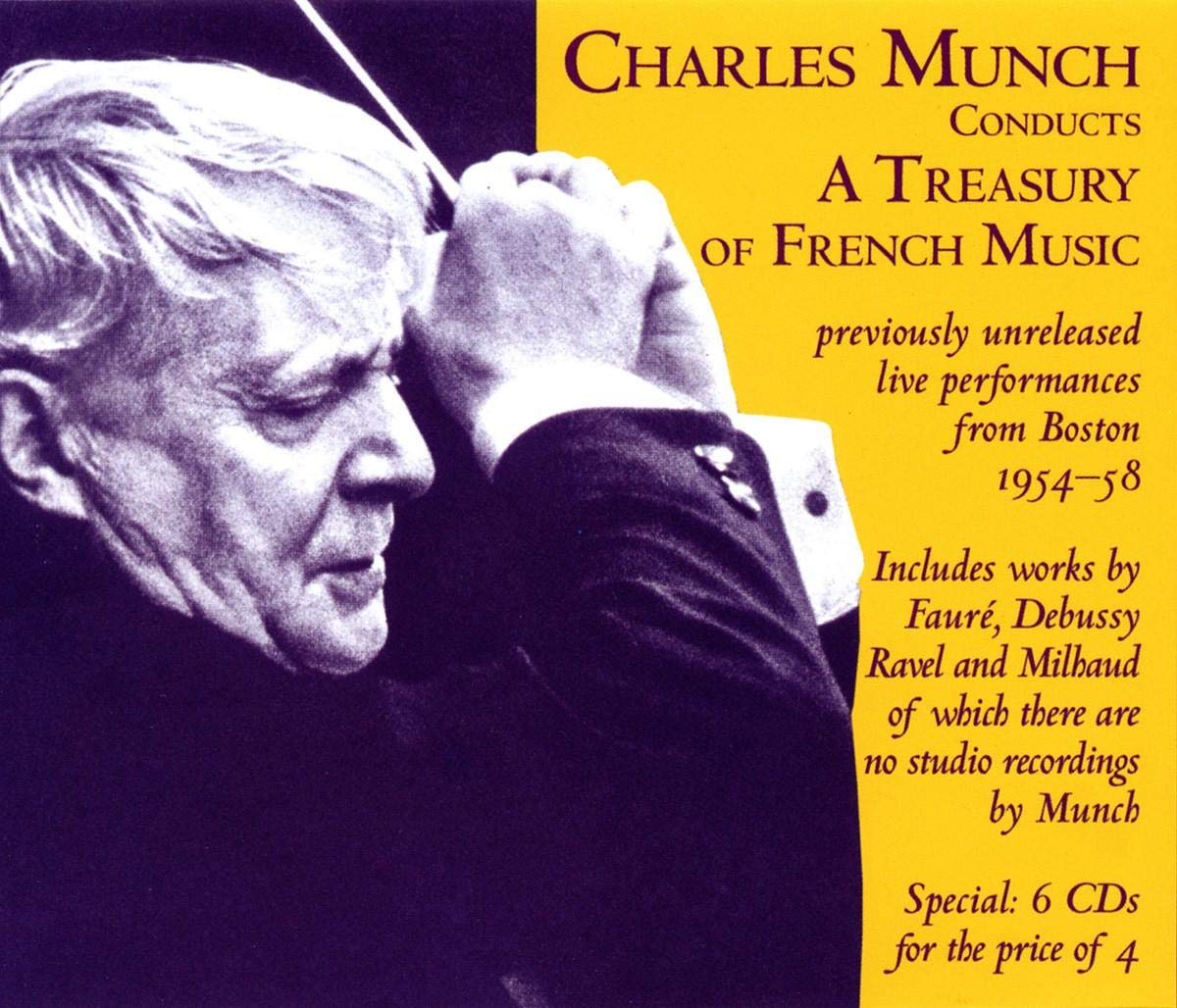 Charles Munch dirigiert französische Meister - Unveröffentlichte Konzertmitschnitte der Jahre 1954-1958 Classical