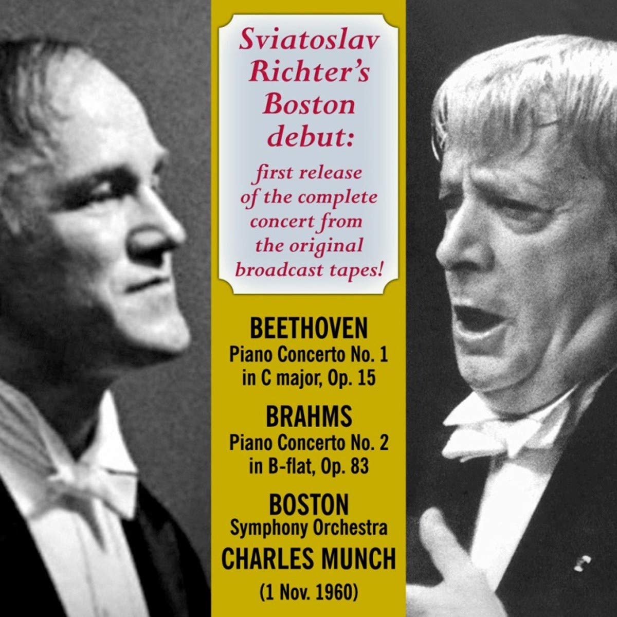 Sviatoslav Richters Bostoner Debut 1960 Classical